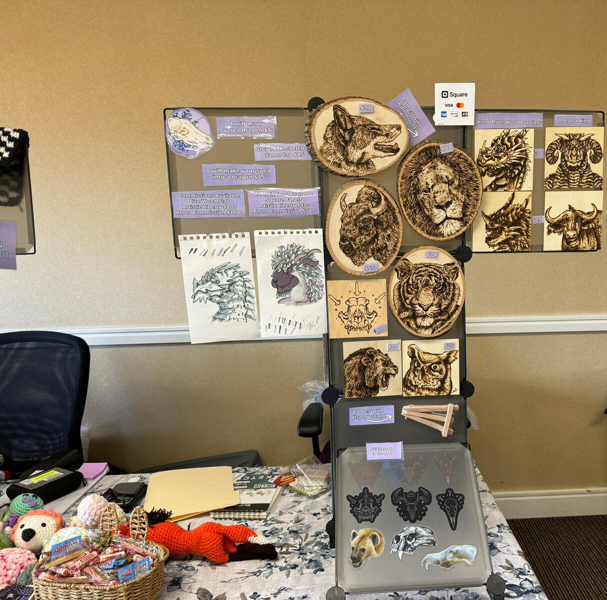 Motorcity Furcon Artist Alley 2024