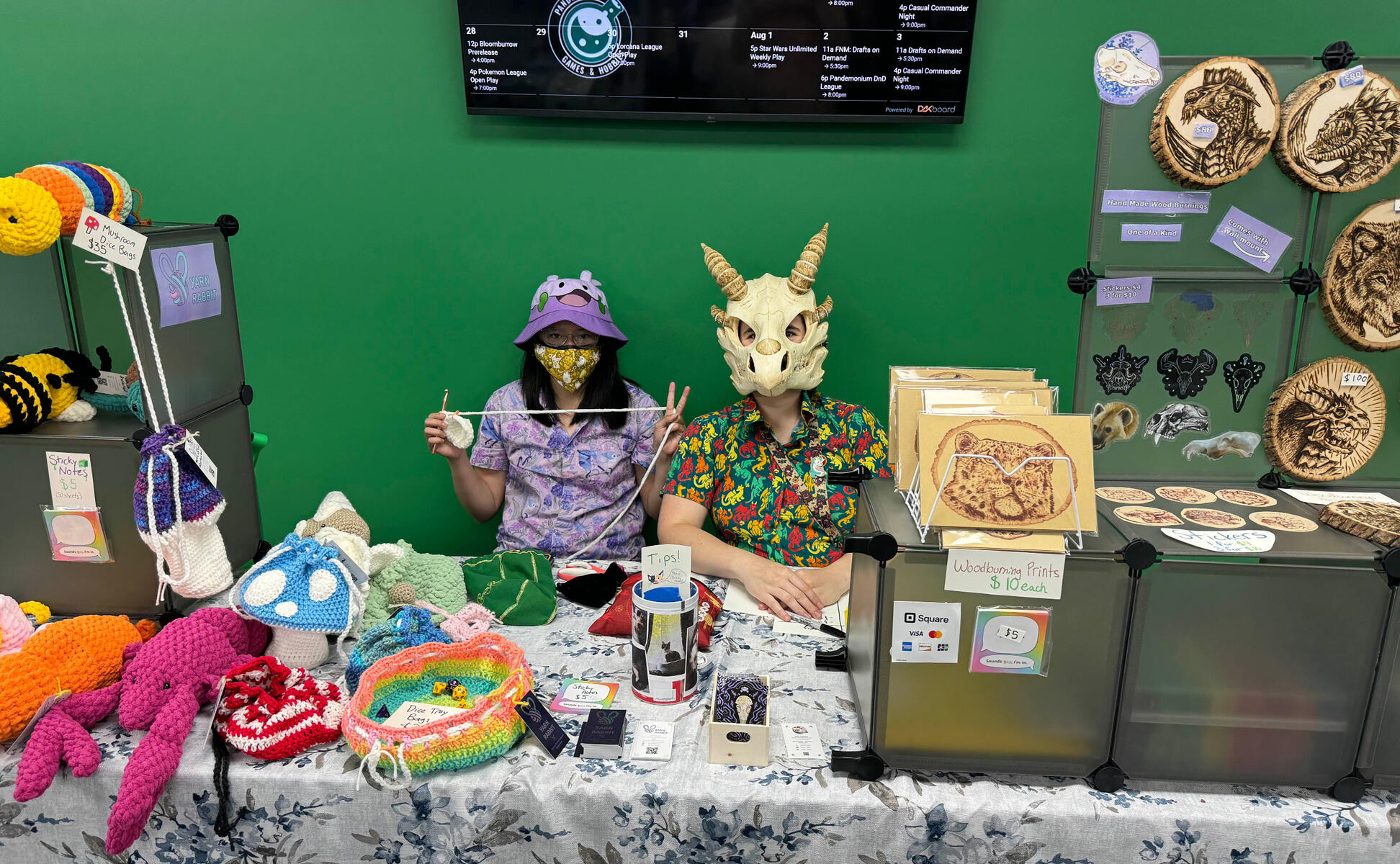 Pandemonium summer flea market