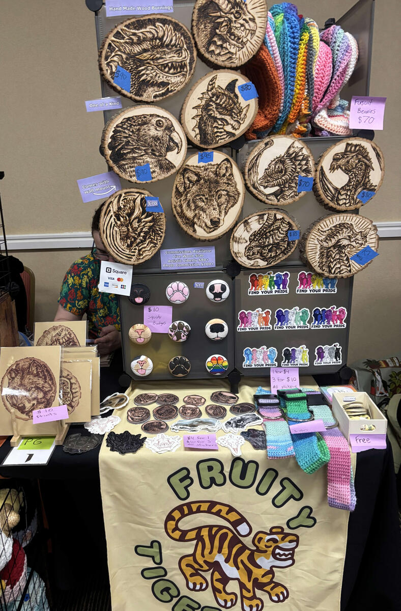 Motorcity furcon 2025 Artist Alley