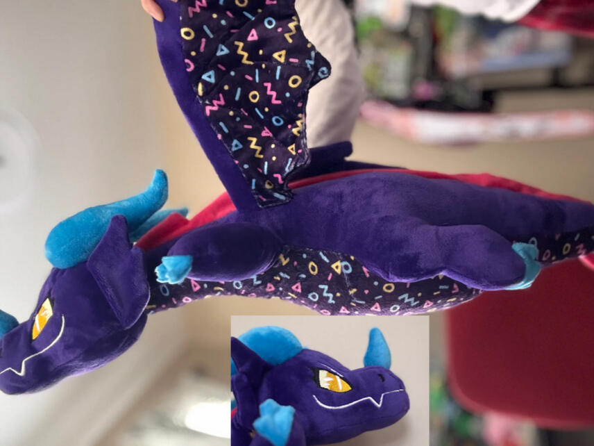 31 inch Arcade Dragon - Cholyknight pattern