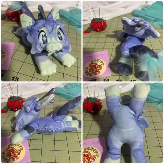 Sublimation Print Project Xero 7 inch plush